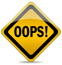 opps sign